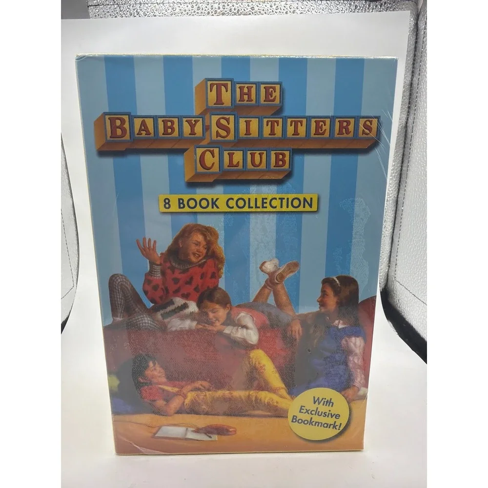 The Babysitters Club 8 Book Collection Box Set, Paperback Books #1-8  New
